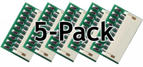 TCS JST 9-Pin Female Socket (5 Pack) - Click Image to Close